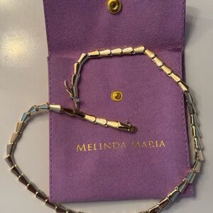 Melinda Maria Gold Serpent Collar Necklace. Price firm.